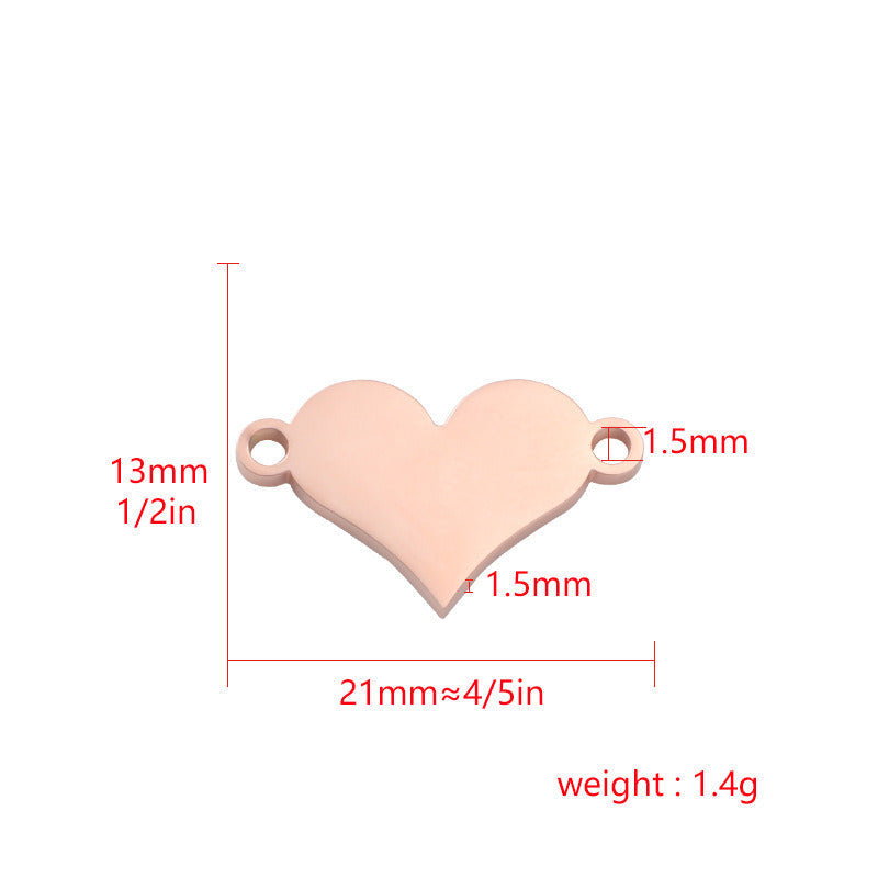 Heart charm