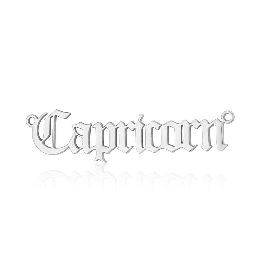 12 Zodiac Signs Charms in Stainless Steel