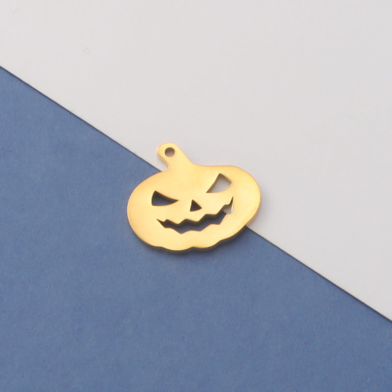 Jack-O'-Lantern Pumpkin charm