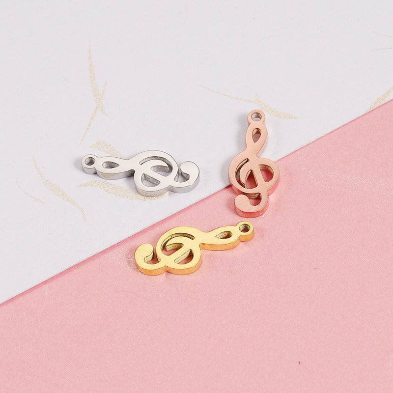 Musical notation charm