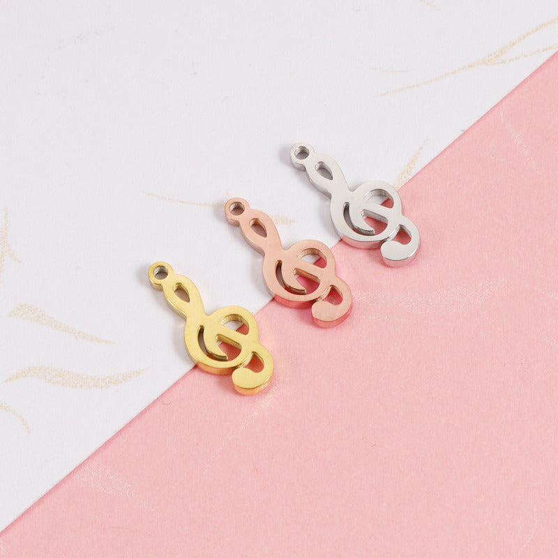 Musical notation charm