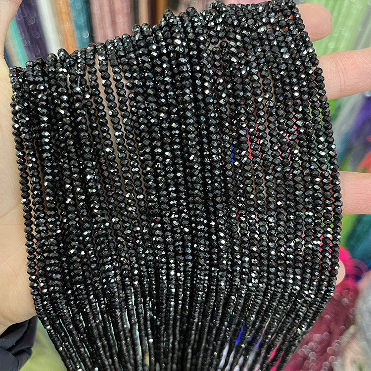 2x3mm Wheel Shape Natural Faceted stone beads for jewelry DIY