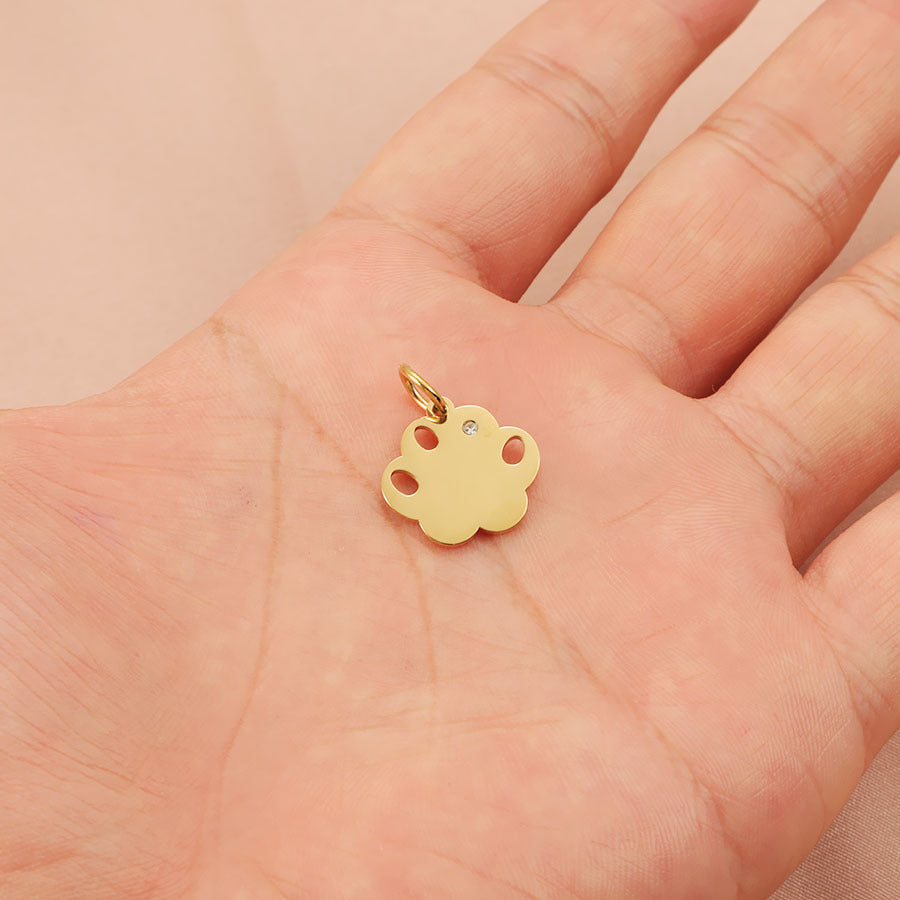 Cat's paw charm