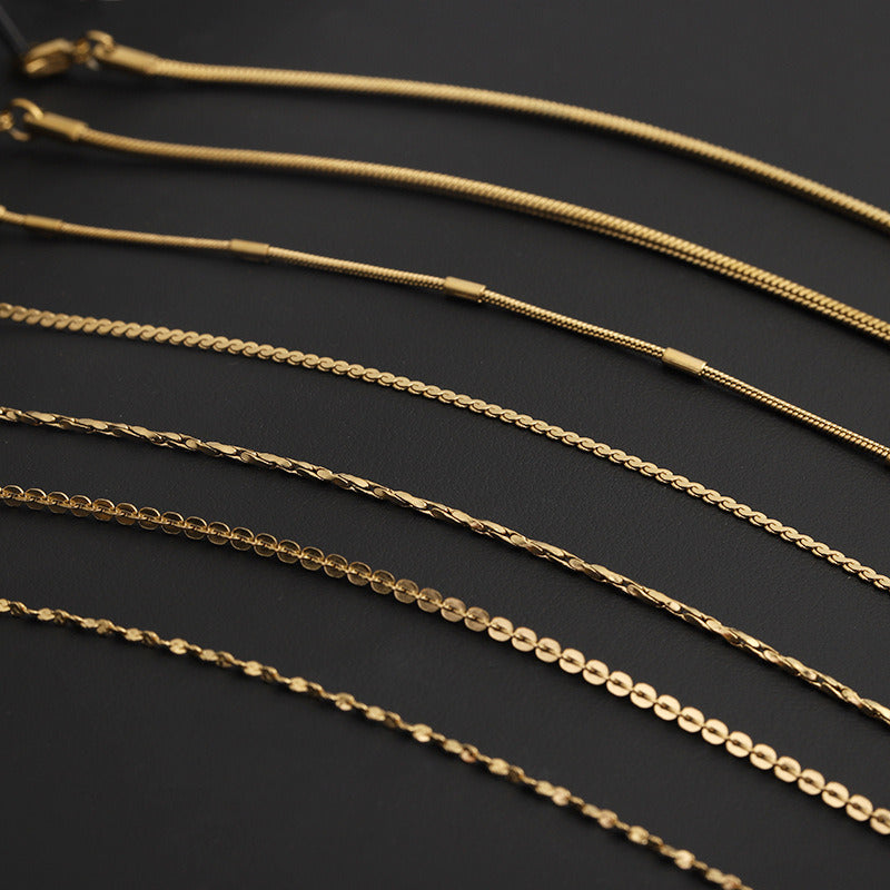 Stainless Steel Finished thin Bracelet