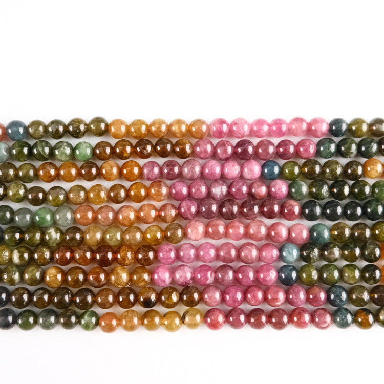 6mm Natural tourmaline round beads