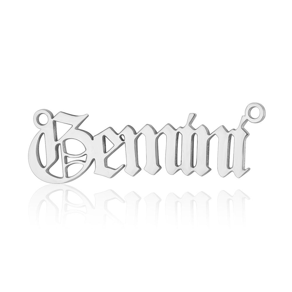 12 Zodiac Signs Charms in Stainless Steel