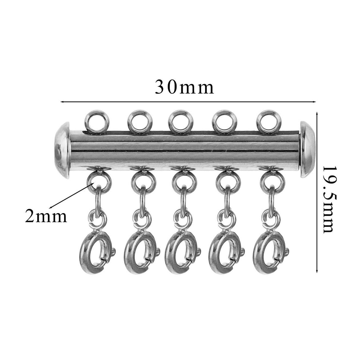 Assembled clasp