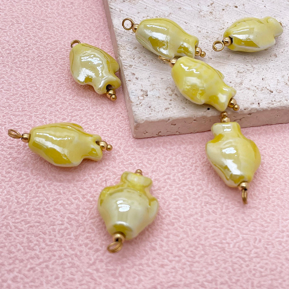 Fish ceramic charm