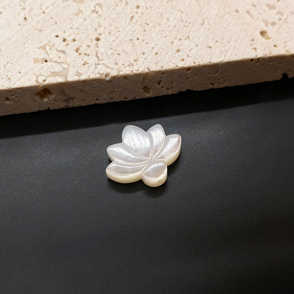 Lotus shell charm