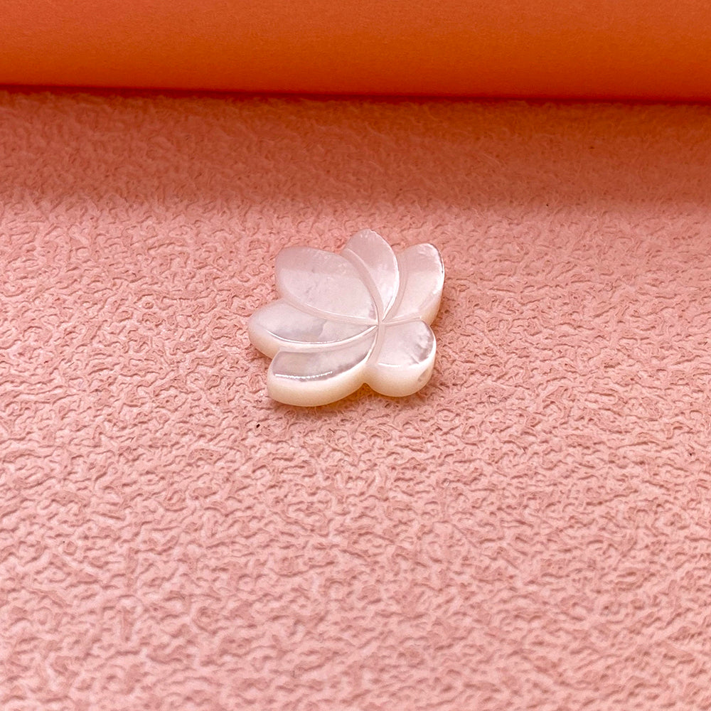 Lotus shell charm