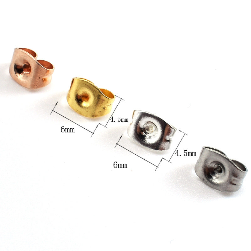 20/50pcs Earring back and stopper