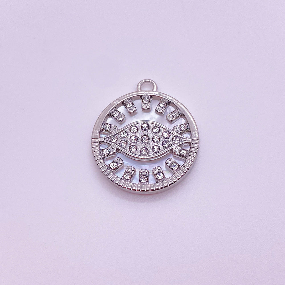5684 Evil eye shell charm