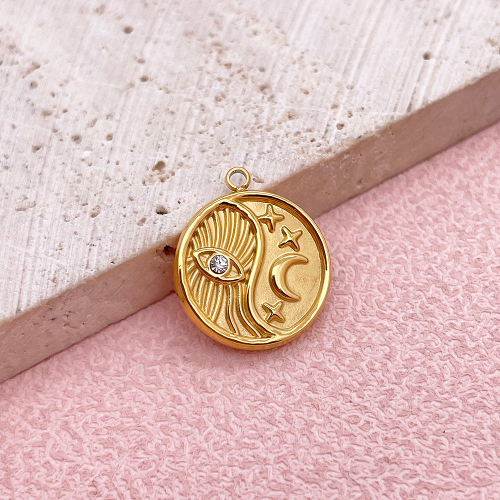 51270 Looking at the sky with diamond eye charm