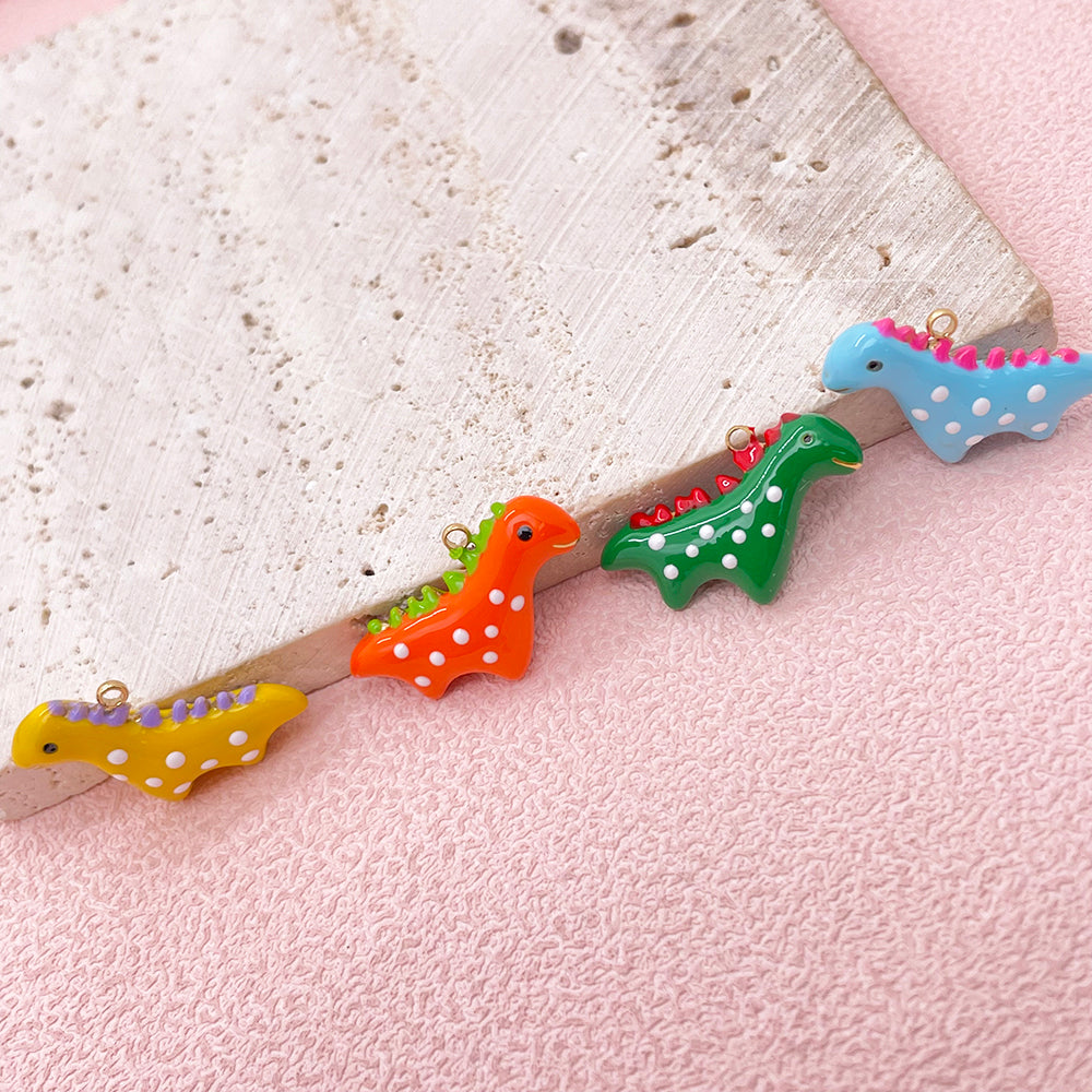 51293 Enamel Dinosaur charm