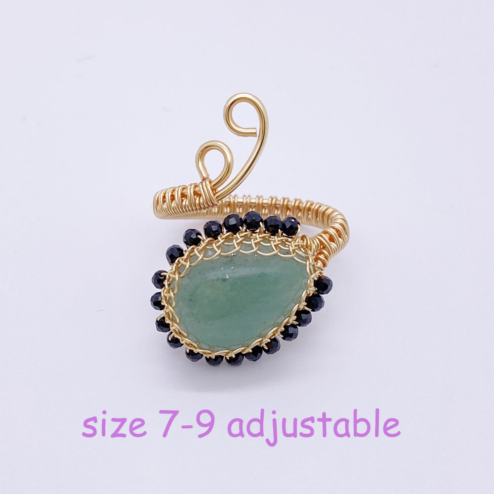 15*20mm Drop shape Oblate stone cabochon