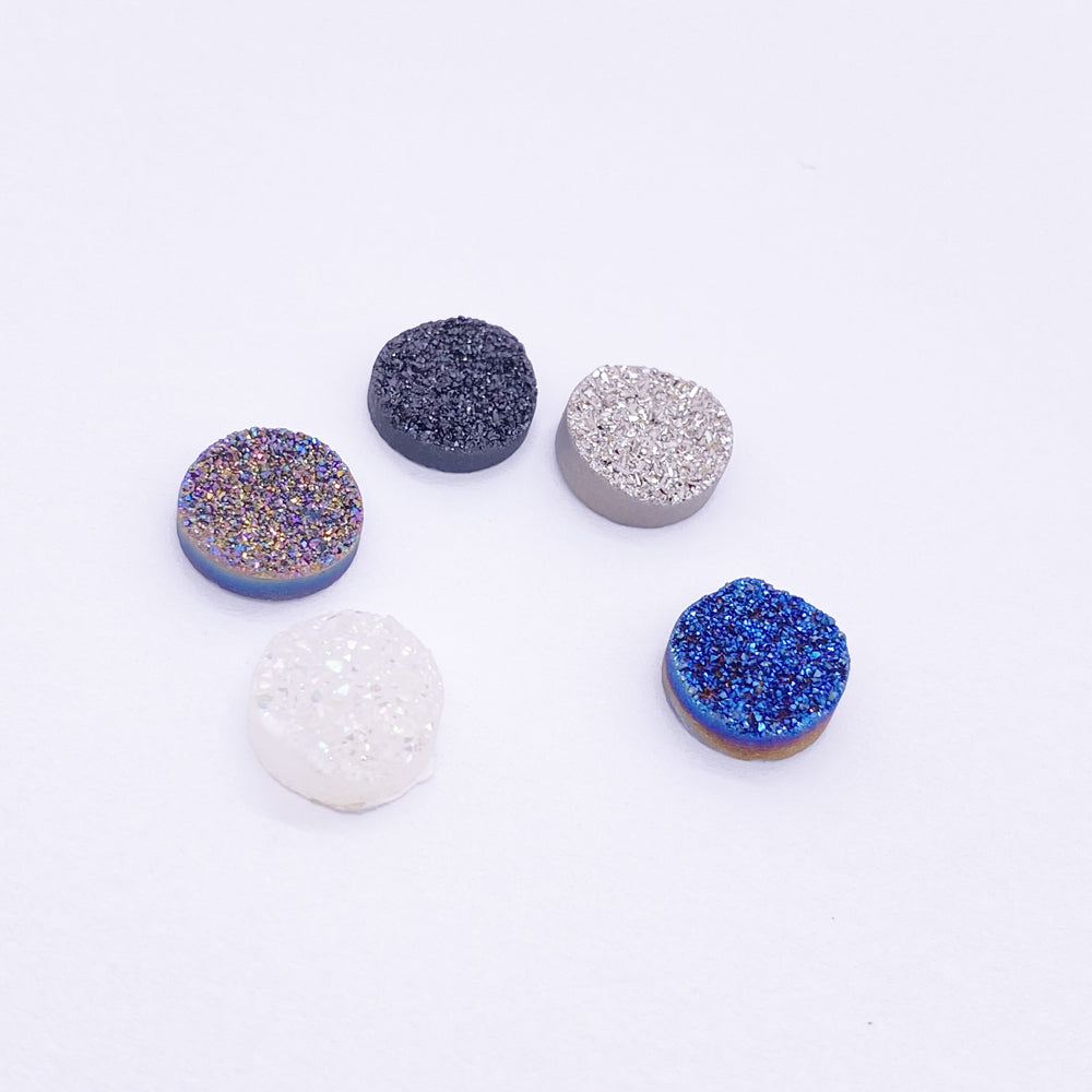 10mm Round Druzy