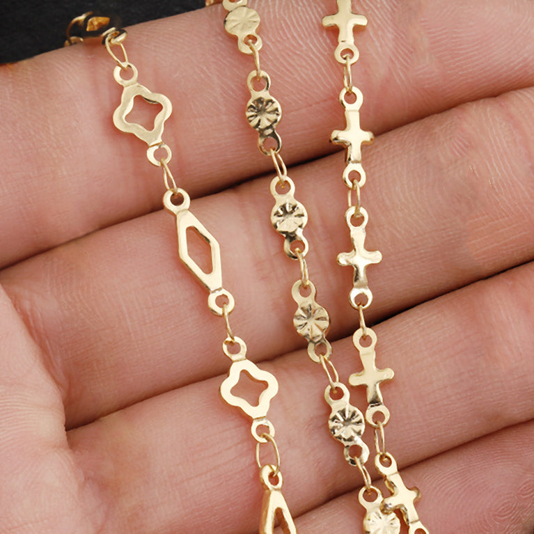 C1721 Cross/Clover/Sun Chains