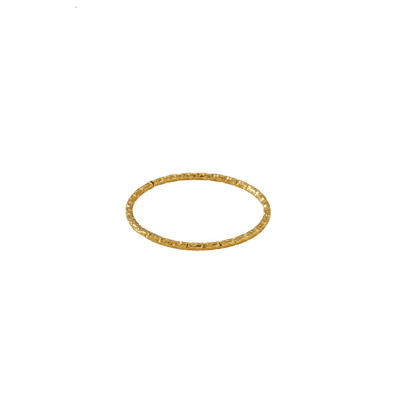 1mm engraved ring in Stainless Steel