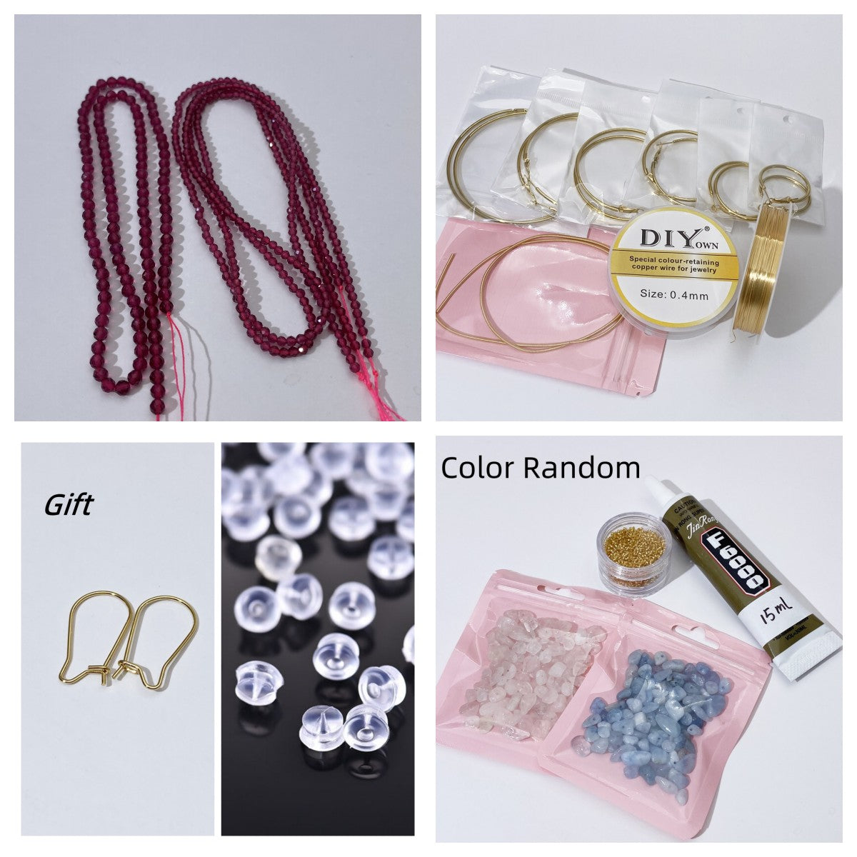 DIY KIT 03 Hoop Earring