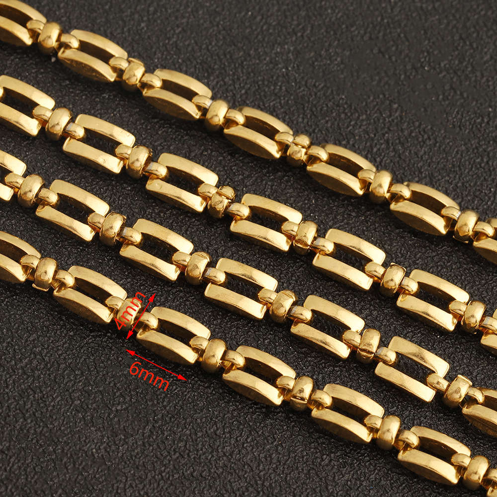 C1757 4*6mm Square Chain