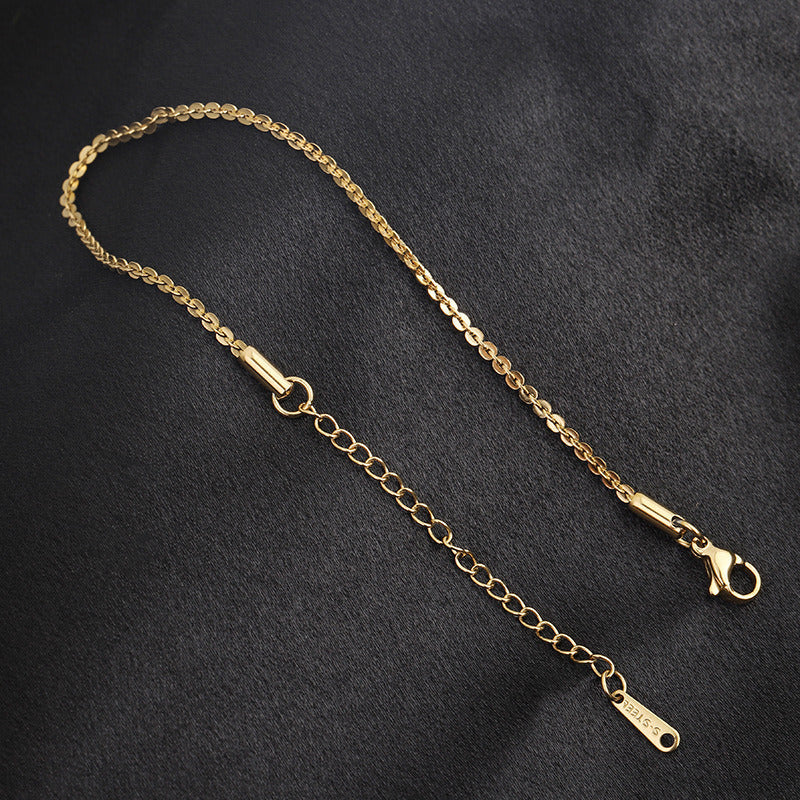 Stainless Steel Finished thin Bracelet