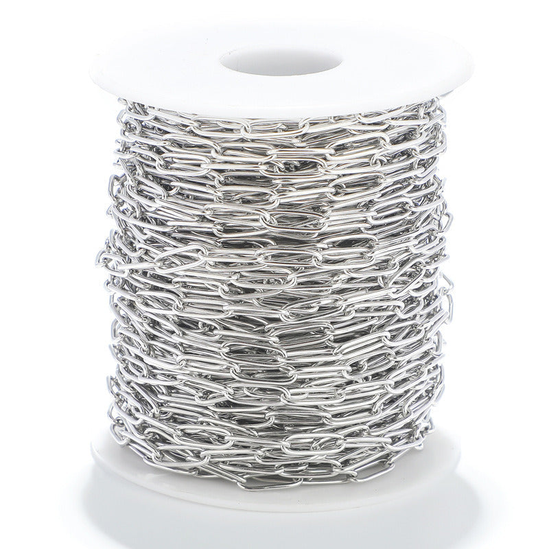 C1193 4mm PaperClip Chain