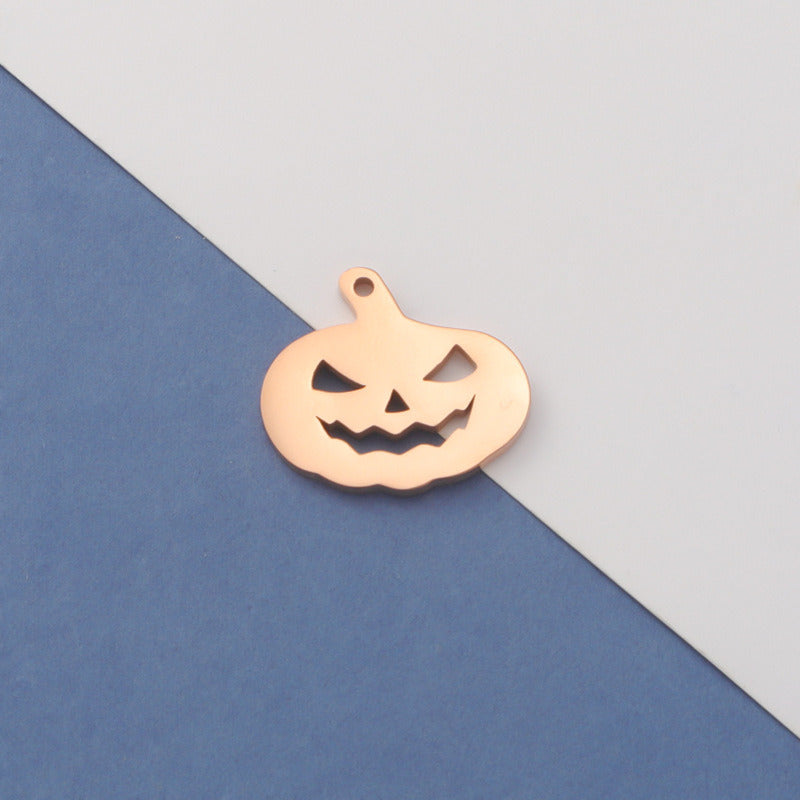 Jack-O'-Lantern Pumpkin charm