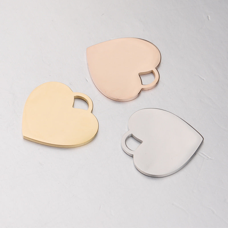 Heart Pendant for Jewelry Making