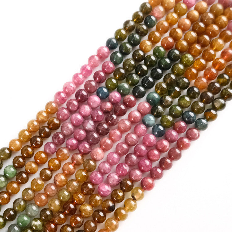 6mm Natural tourmaline round beads