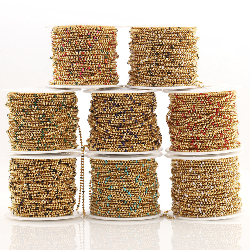 C1440 Enamel 1.5mm Beads Chain