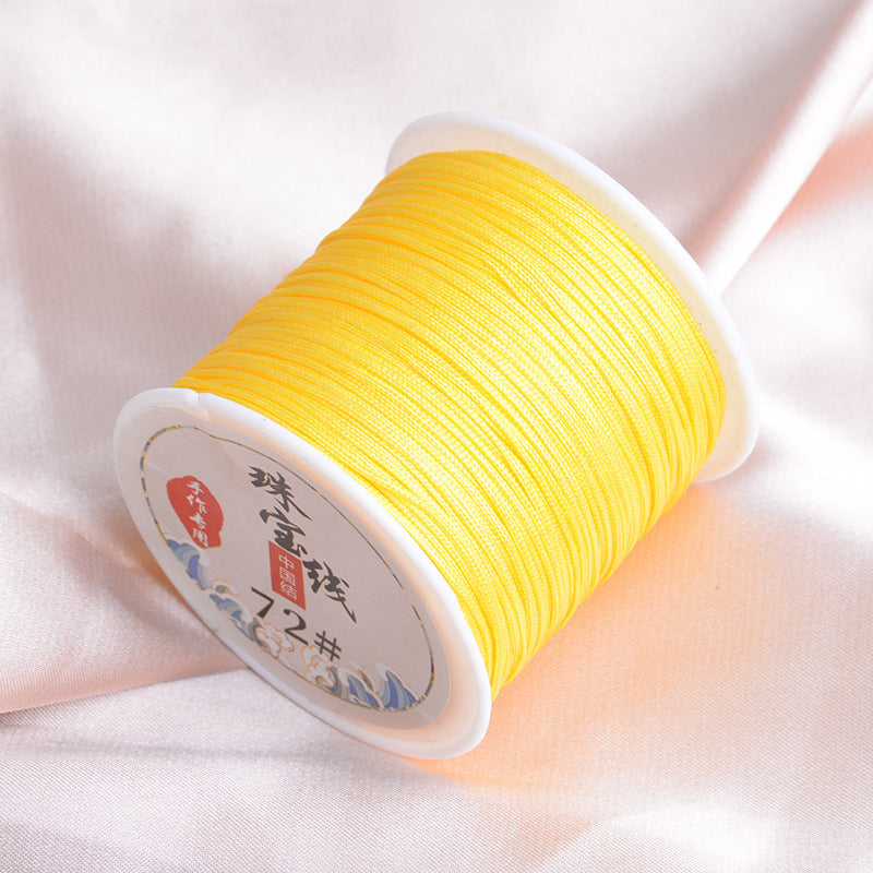 Nylon thread 0.8mm 72# total 50colors