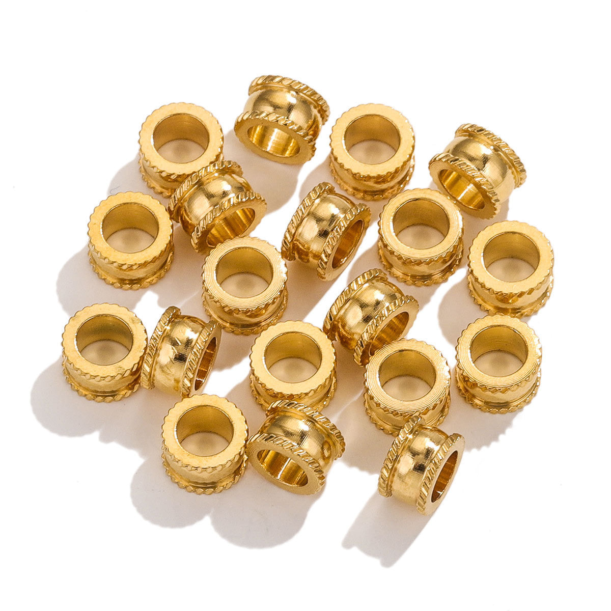 5mm 5pcs Spacer beads for the necklace,bracelet