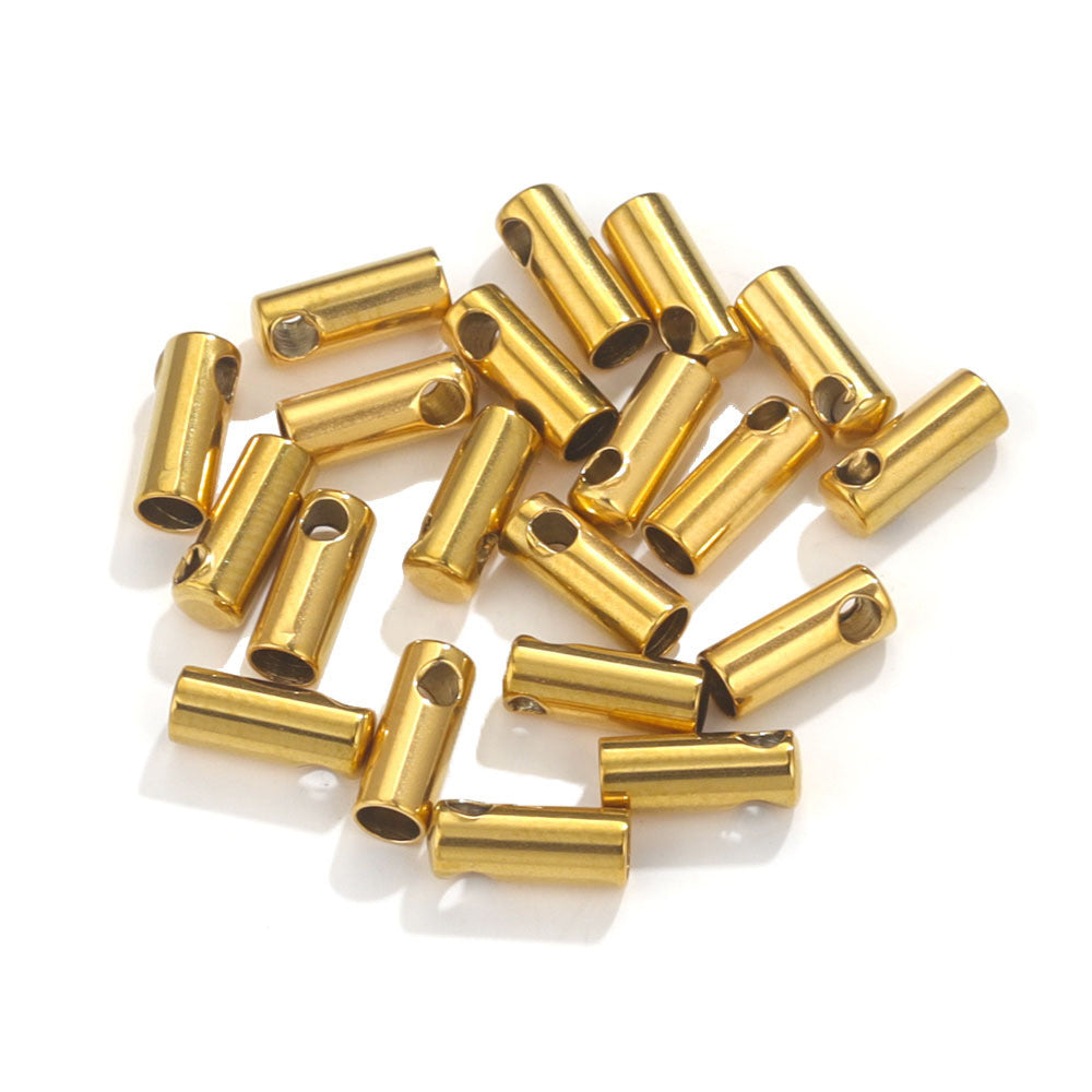 1477 10 Pcs Cord Cap Connector for the Bracelet