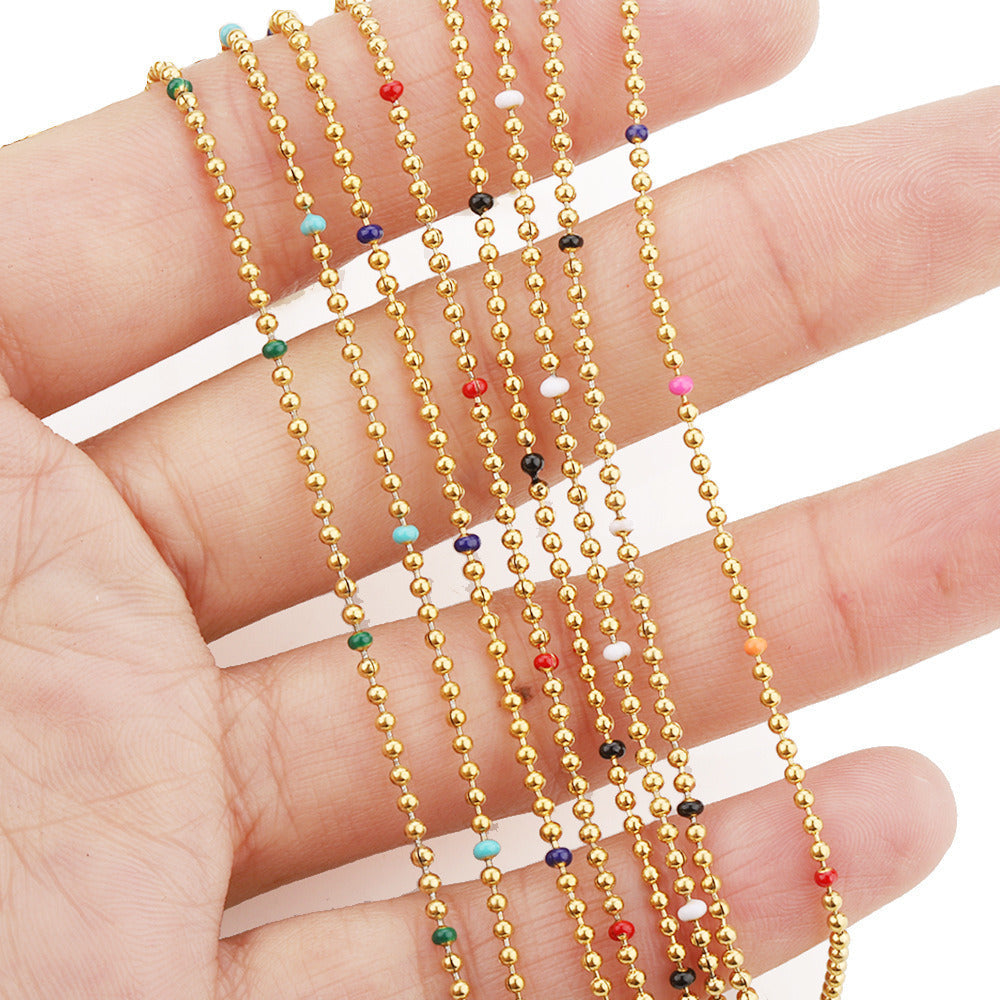 C1440 Enamel 1.5mm Beads Chain