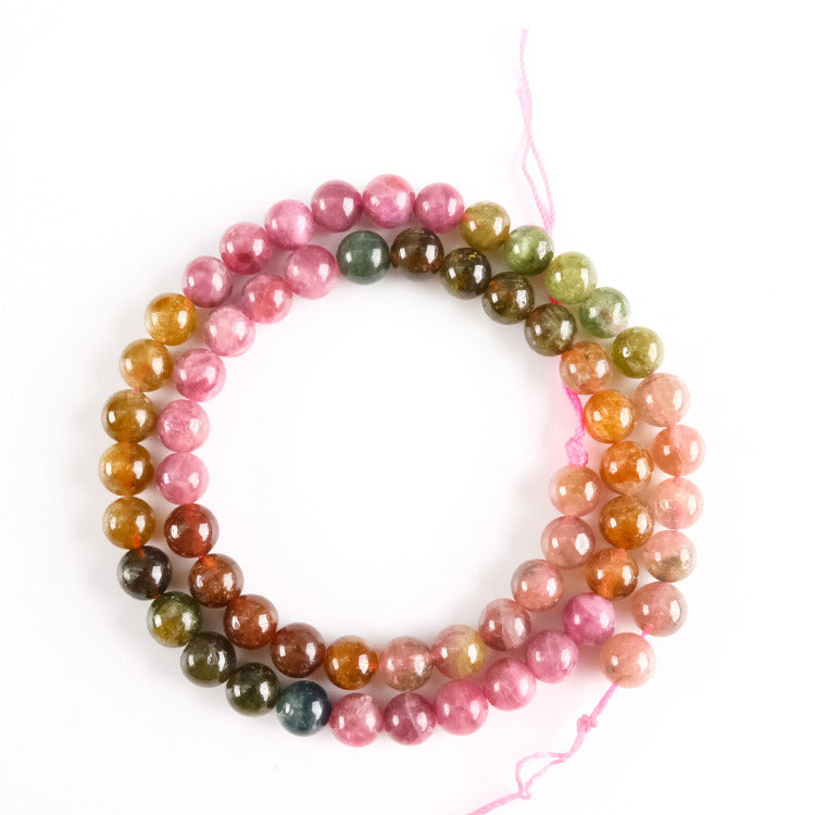 6mm Natural tourmaline round beads
