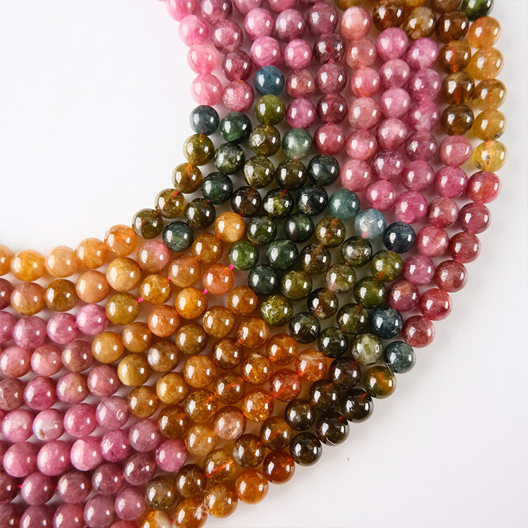 6mm Natural tourmaline round beads
