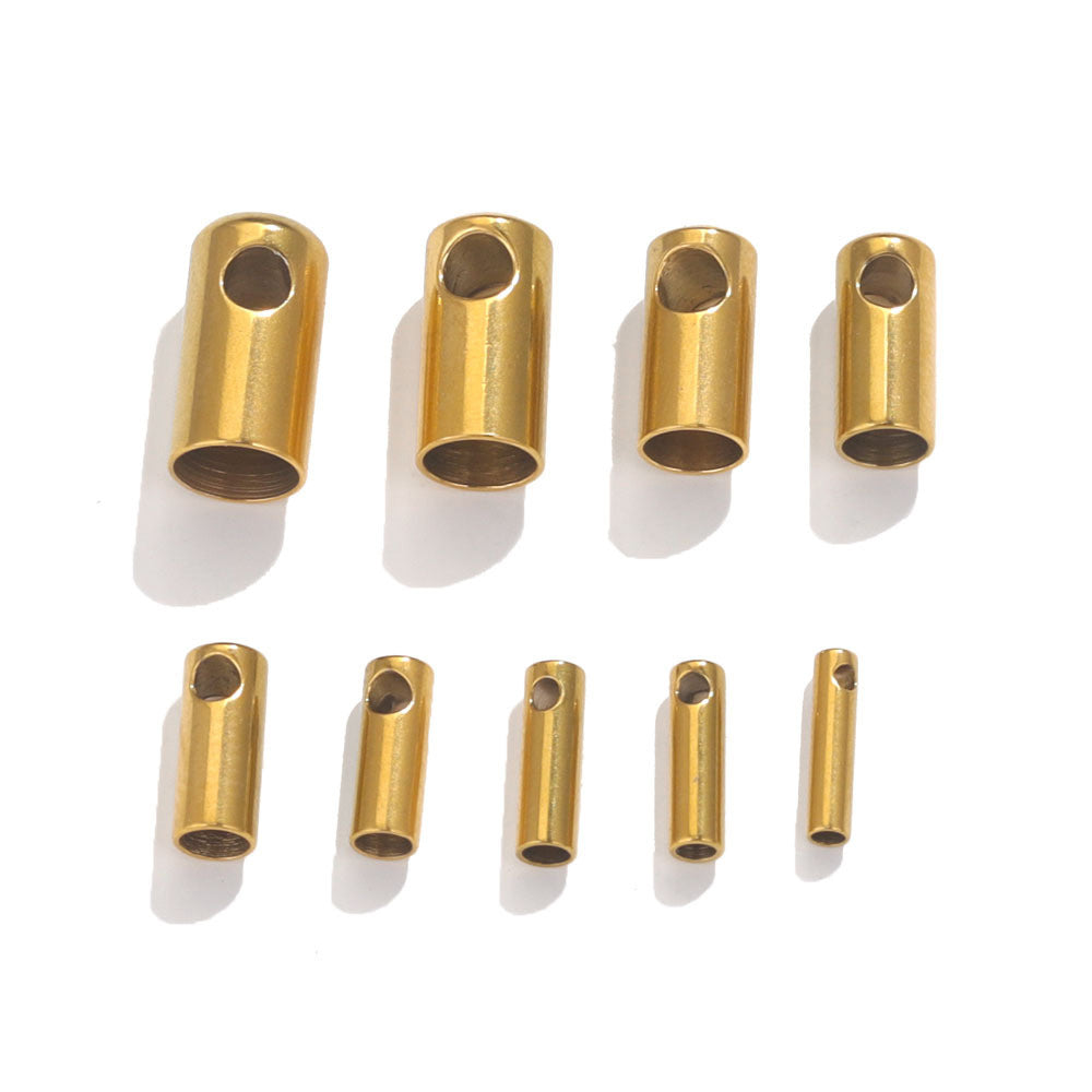 1477 10 Pcs Cord Cap Connector for the Bracelet