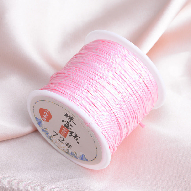 Nylon thread 0.8mm 72# total 50colors