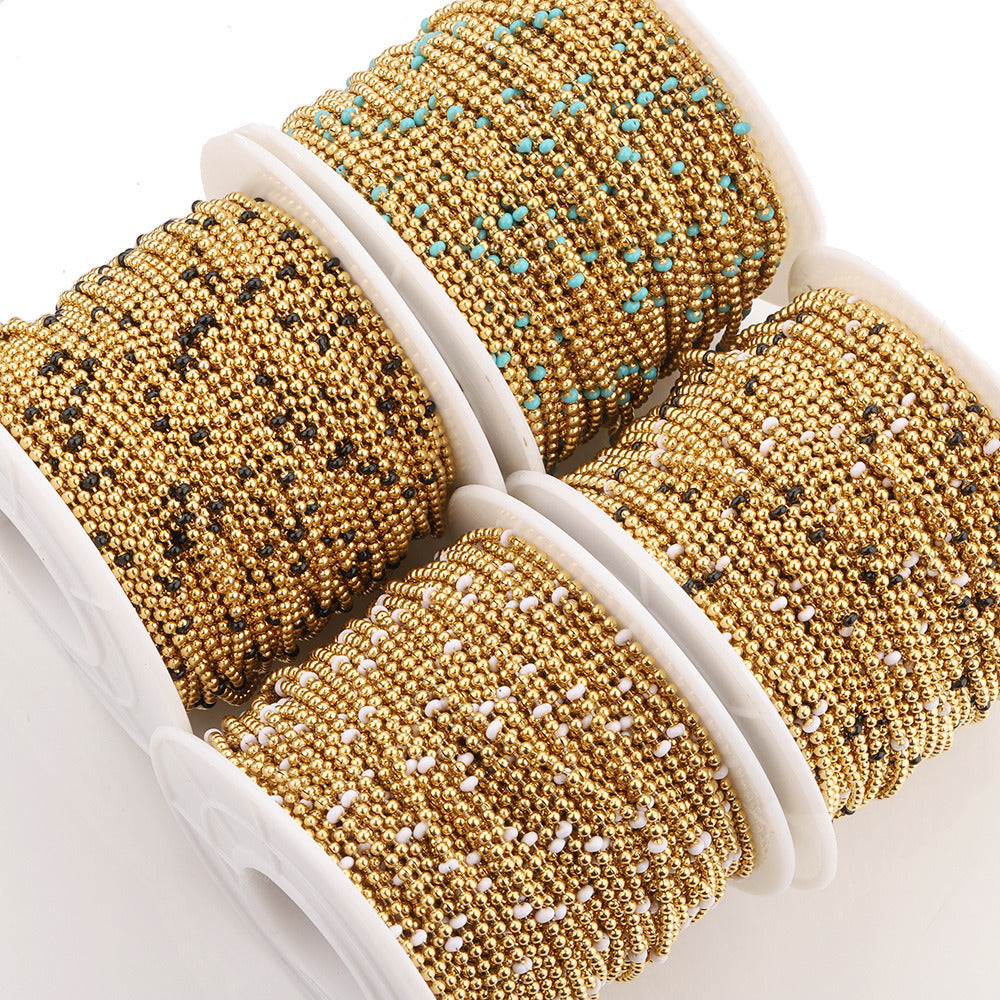 C1440 Enamel 1.5mm Beads Chain