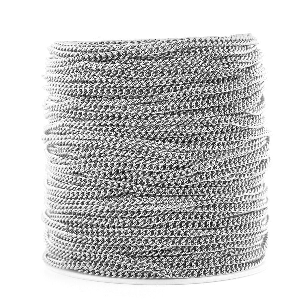 C1220 1.5mm Thin Cuban Chain