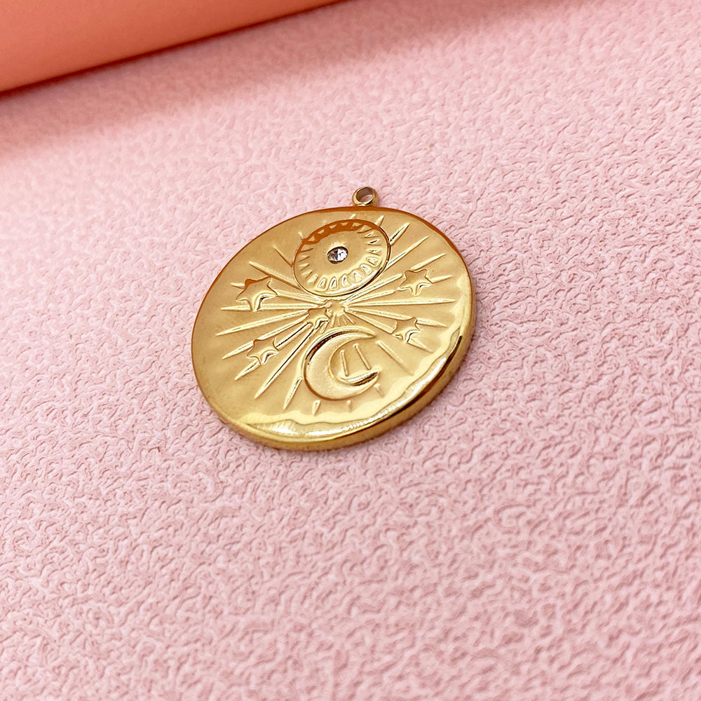 5522 Sun and Moon charm