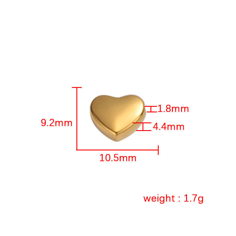 C738 Heart Charm