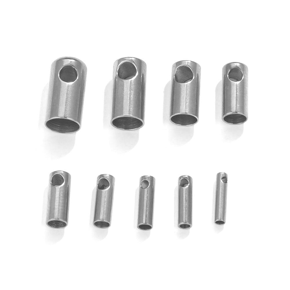 1477 10 Pcs Cord Cap Connector for the Bracelet