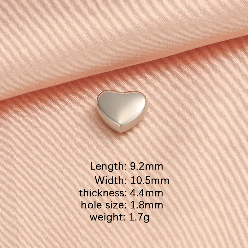 C738 Heart Charm