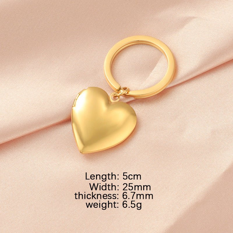 Heart key ring