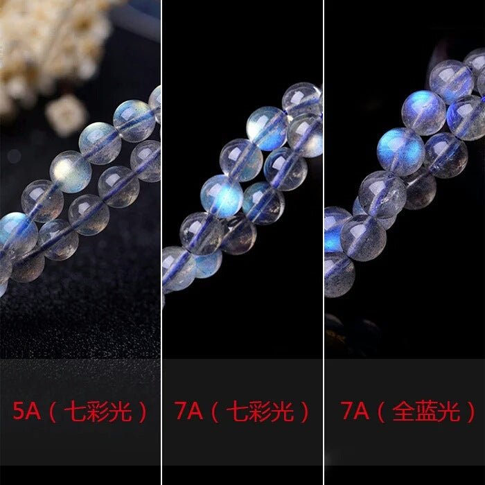 Labradorite round stone beads for DIY