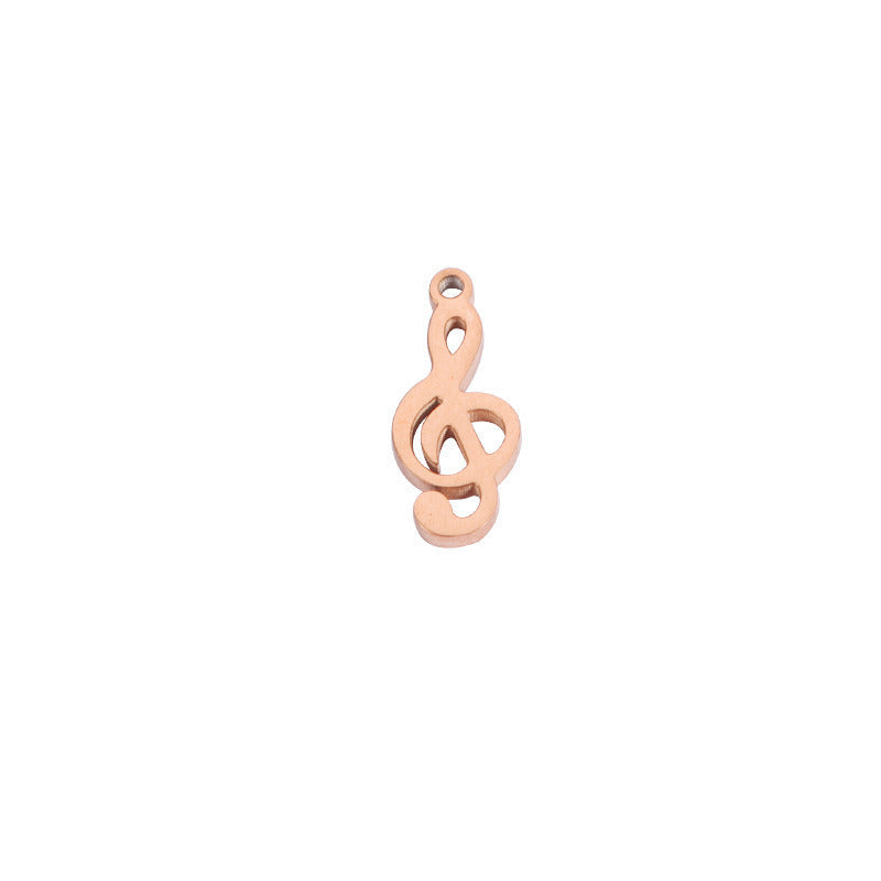 Musical notation charm