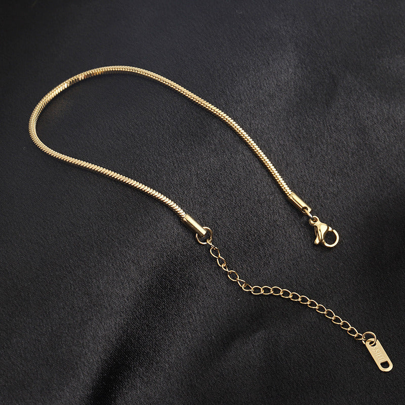 Stainless Steel Finished thin Bracelet