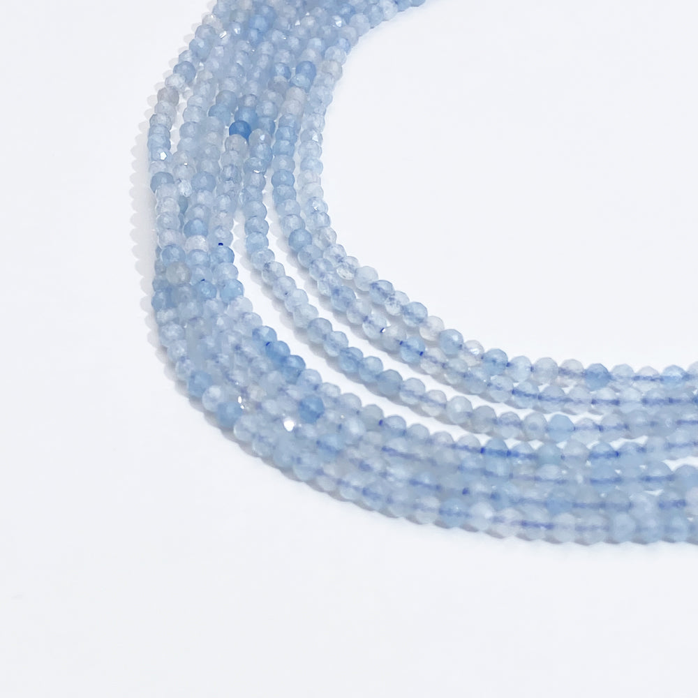 B MIX 2mm Natural Faceted stone beads for jewelry DIY
