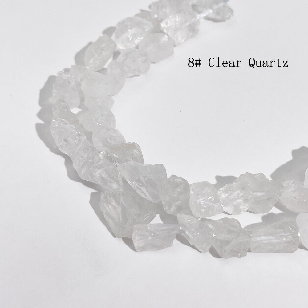 7-11mm  Raw Stone beads